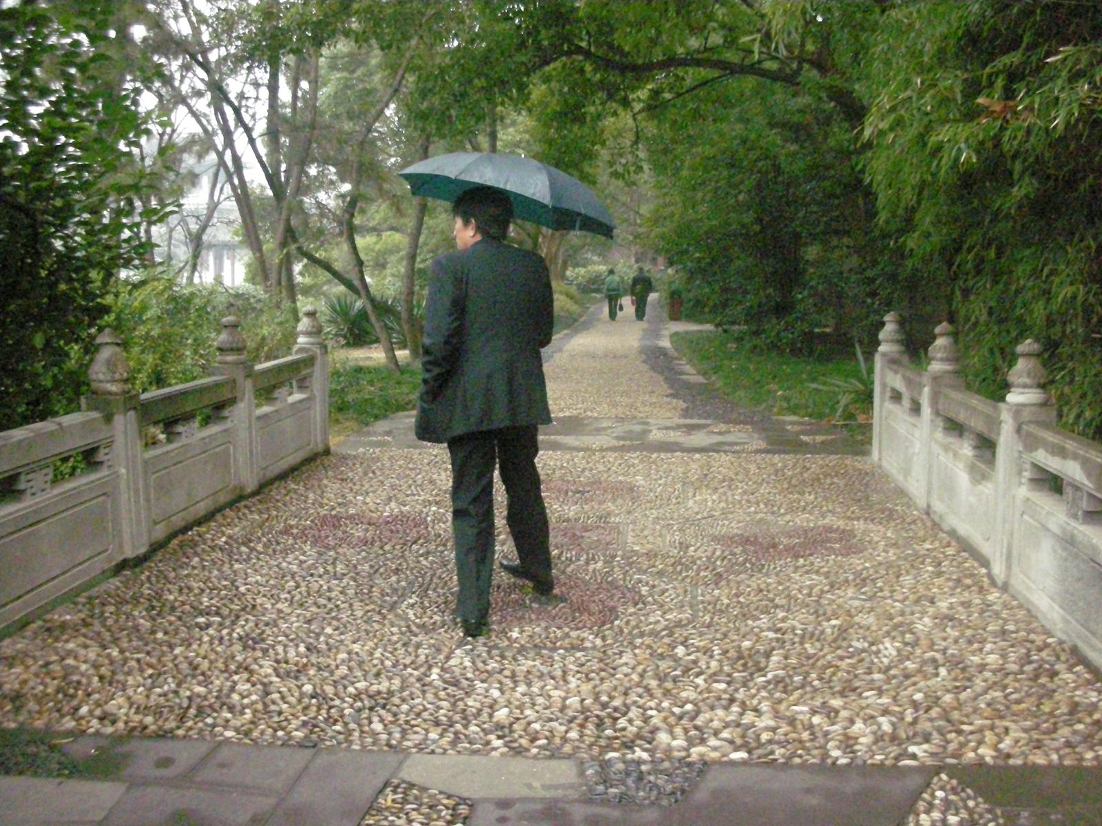 2000年ほど前は錫（スズ）の産地だったが、今は錫がない無錫(その4..西施を見出した范ﾚｲにちなんで作られたﾚｲ園)